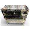 Image 1 : Mirrored 3-Drawer Nightstand (Condition: mirrored top shows visible cracks)