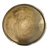 Image 2 : New NACH Sigurd End Table - Antique Brass,  H22" x 15.7" x 15.7" (JM-055-S - without box)