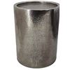 Image 2 : New NACH Sigurd End Table - Silver,  H22" x 15.7" x 15.7" (JM-0556-S - without box)