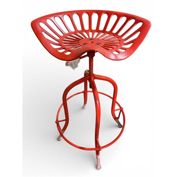New NACH Adjustable Tractor Chair Red (without box)
