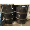 Image 1 : Group of 4 55-Gallon Metal Drums