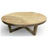 Image 1 : Modern Round Wood Coffee Table