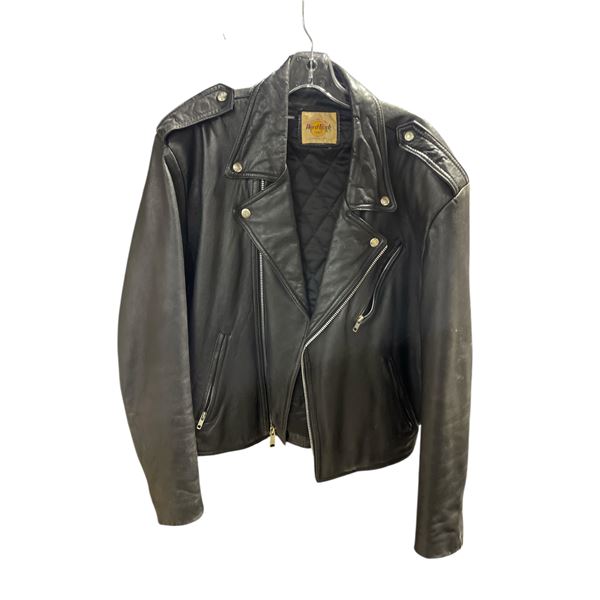 Hard Rock Cafe Black Leather Jacket