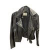 Image 1 : Aritzia Wilfred Free Black Leather Jacket (Size XS)