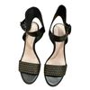 Image 2 : New Pour La Victoire Ankle Strap Heels Sandal - RV: $100 CAD - Black (Size US 6.5)