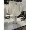 Image 2 : Contemporary Chrome Cylinder Table Lamp