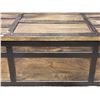 Image 2 : Rectangular Wooden Storage Trunk Coffee Table, H18.5" x W48" x D26"