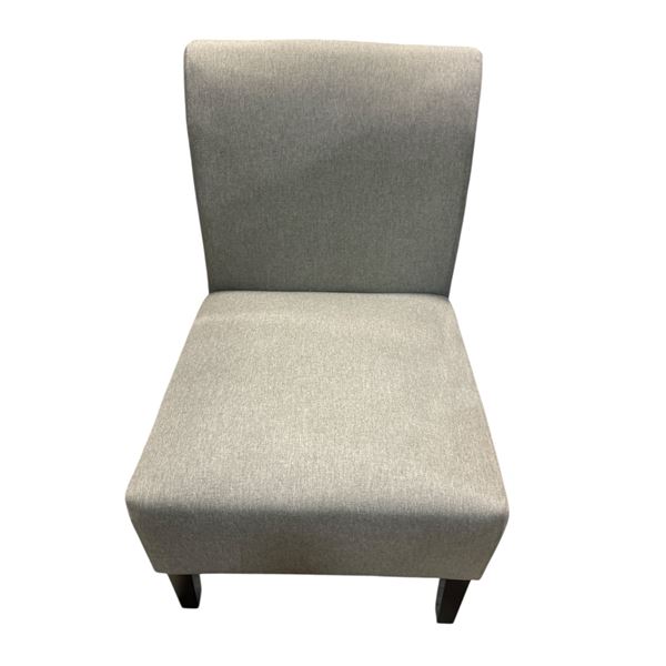 New Upholstered Accent Chair Grey - RV: $200 CAD (453FS-GY - without box)