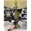 Image 3 : Antique-Inspired Metallic Table Lamp