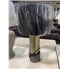 Image 2 : Black Table Lamp with Gold Base