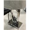 Image 2 : Polished Chrome Sculptural Table Lamp