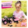 Image 2 : BNIB NOKA Remote Control Tractor and Trailer Toys Retail $50