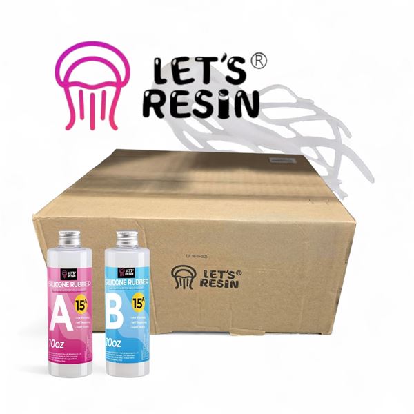 BNIB LET'S RESIN Epoxy Resin  - Crystal Clear Epoxy Resin Kit Retail $45