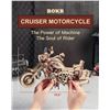 Image 3 : BNIB ROKR 3D Wooden Motorcycle Puzzle-Wood Model Car Kits Retail $62