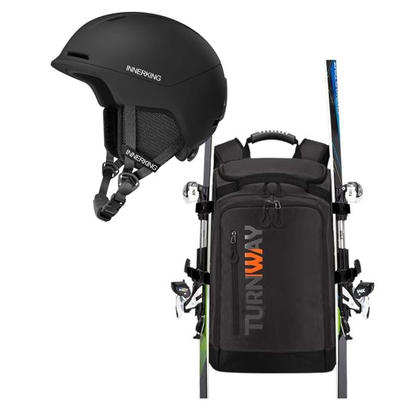Group of BNIB Ski Helmet Retail $65 & TurnWay Ski/Snowboard Boot Bag/Skating Bag Retail $65
