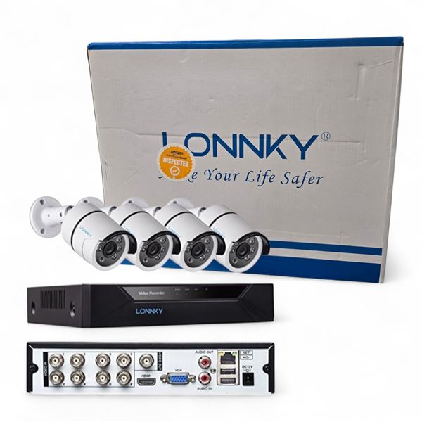 Lonnky Security Camera & Receiver Kit