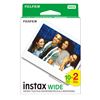 Image 2 : Group of 2 Boxes of Fujifilm Instax Wide Film, White Twin Pack 20 Exposures Retail $30/per unit - 5 