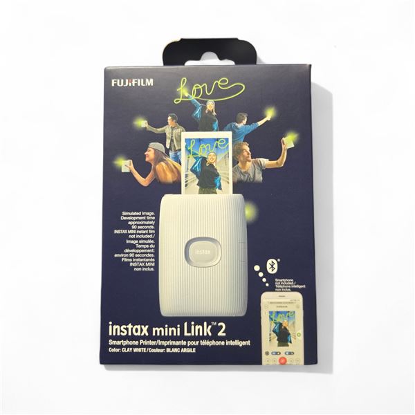 Fujifilm Instax Mini Link 2 Smartphone Printer Retail $110