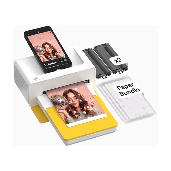 BNIB KODAK Dock ERA Plus 4PASS Instant Photo Printer, 4x6 inches