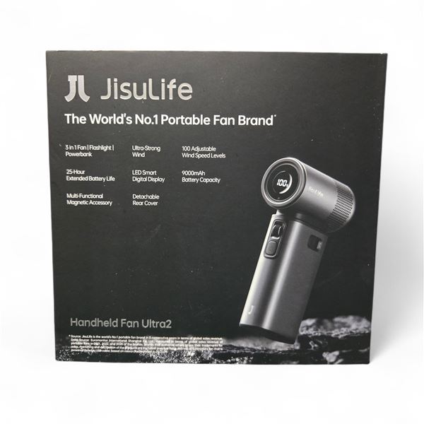 BNIB JISULIFE 2 in 1 Portable Fan Retail $95