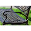 Image 4 : BNIB Hi-Line Gift - Bronze Lattice Design 40" Garden Bench - RV: $289 CAD (78650-BZ)