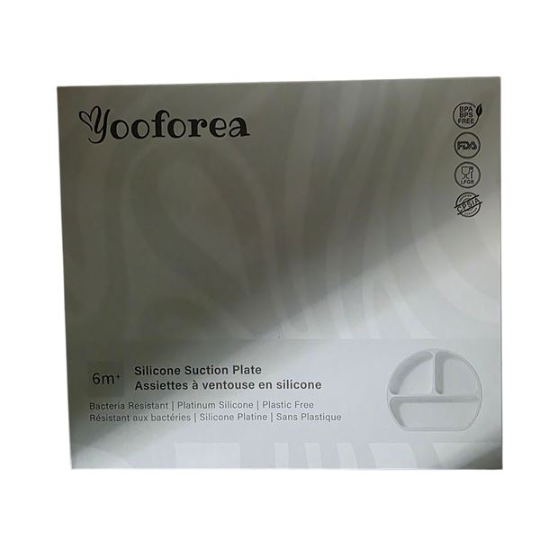 2 Boxes of Yooforea Silicone Suction Plates
