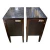 Image 3 : Pair Wood 2-Drawer Nigthstands