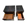 Image 4 : 2 Pcs Wood 2-Drawer Nigthstand and Chest