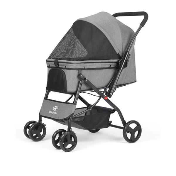 3 Boxes Wedyvko Folding Pet Dog Stroller (Model: P03) - Mixed Colour