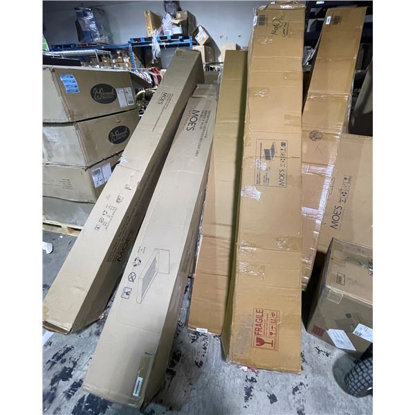 New Moe'e Home Collection - Large Assortment - 8 Pcs Bed Components, Includes: