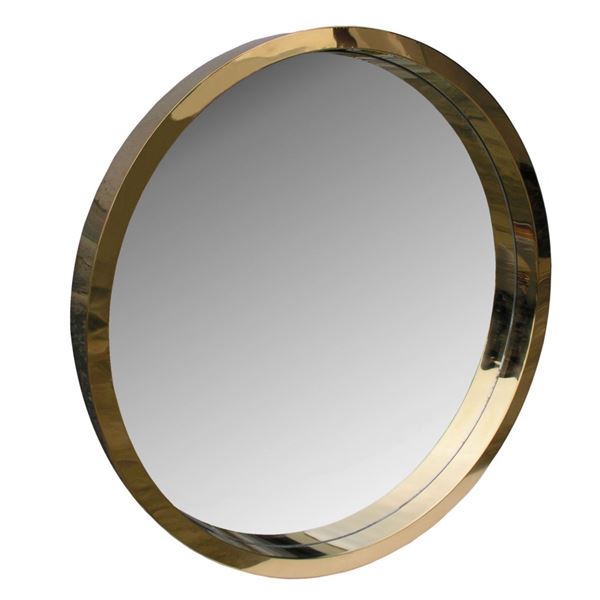 Julia Stainless Steel Mirror, 60 x 60 x 7.5 (MR1018D)