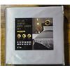 Image 2 : 5 Pcs Luxury Satin Sheet Sets - 3 King Size Champagne & 2 White Full Size