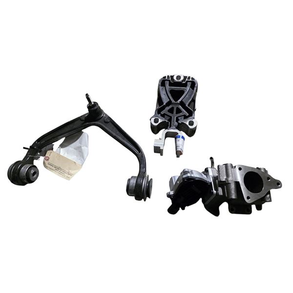 3 Pcs Auto Parts Includes Ford Torque Mount, Suspension Control Arm, and More