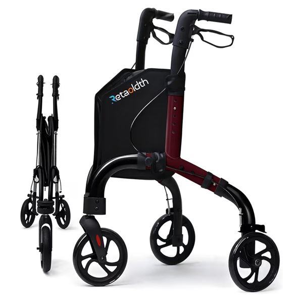 BNIB Retaoldth 3 Wheel Rollator Walker