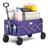 Image 1 : Folding Wagon Cart Black