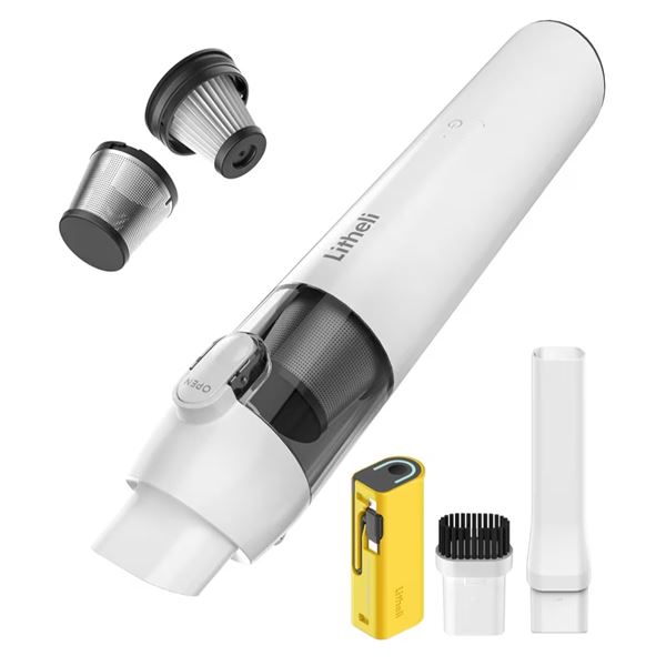 Litheli U4 Rigel Litevac Handheld Vac (White) Retail $62