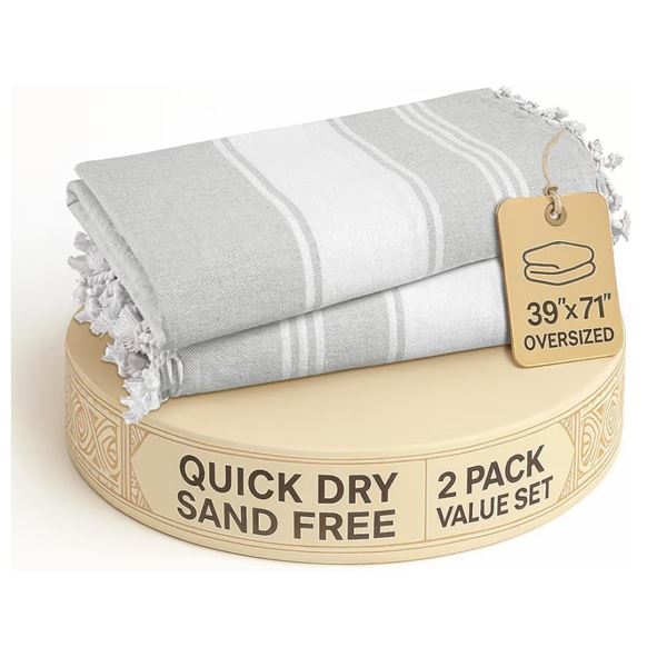 New Lane Linen Beach Towels