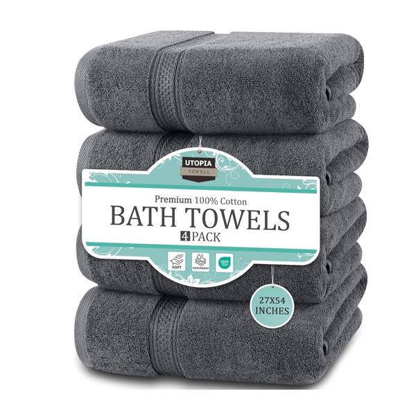 New Utopia Towels 4 - Pack 27x54in