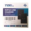 Image 1 : New Duplex USB Charger 20A Tamper