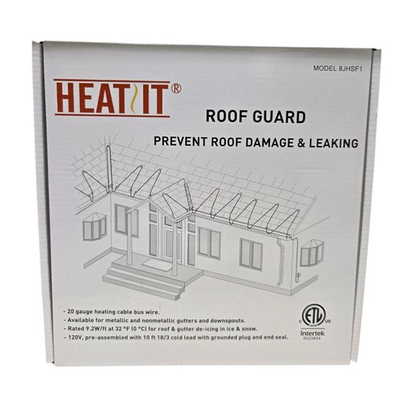 BNIB Heat It Roof Guard Prevent Roof Damage & Leaking