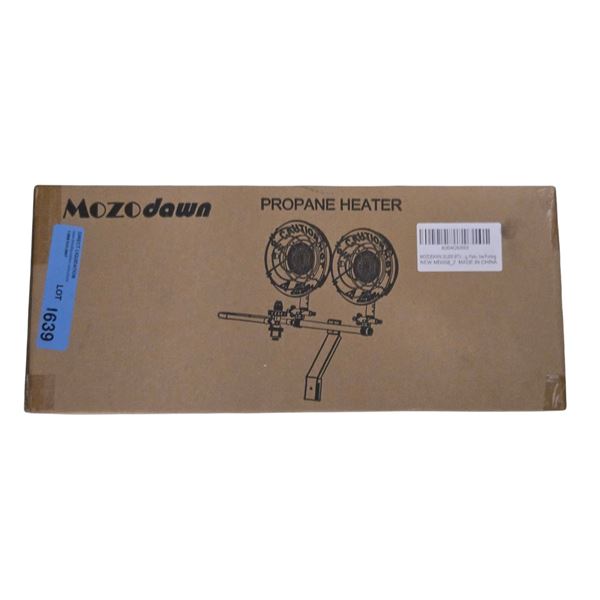 BNIB Mozo Dawn Propane Heater Msp-6030-2