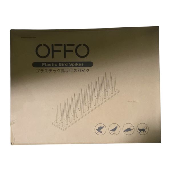 BNIB OFFO Plastic Bird Spikes
