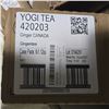 Image 2 : BNIB Group of 4 Yogi Tea 420203 Ginger Canada 6 1.12oz