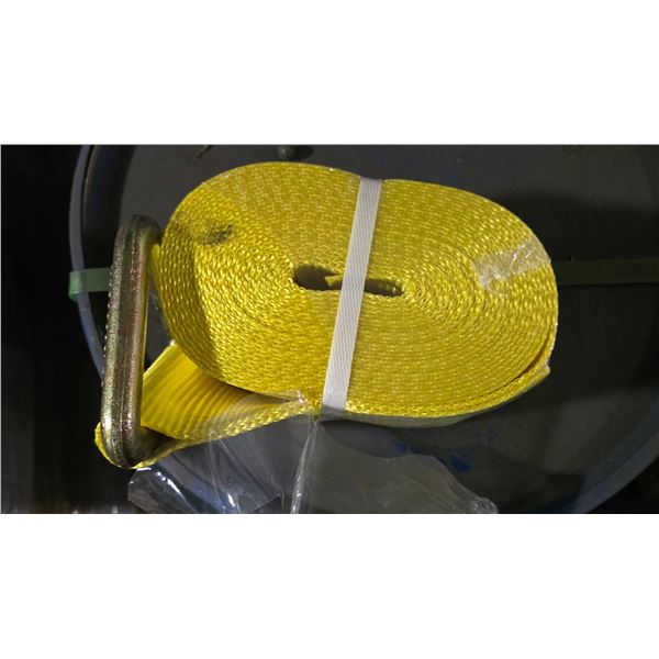 Pallet of Winch Strap with D-ring 4" x 30'