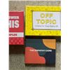 Image 2 : 3 pc - The Empathy Game & "Off Topic"  & "Answer This" games