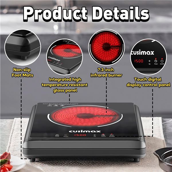 Cusimax Infrared cooker