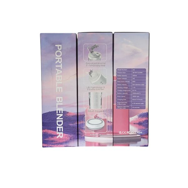 3 pc - Portable blender bottles