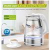 Image 1 : Nisvitu double layer glass electric kettle