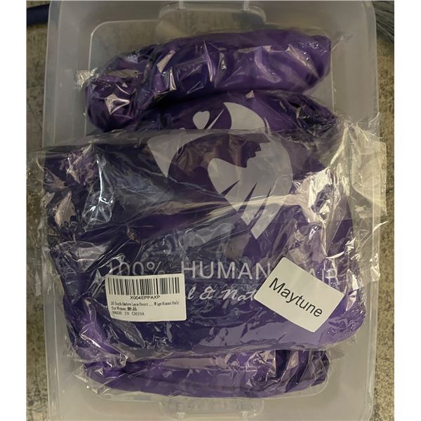 Bin - Human hair extensions