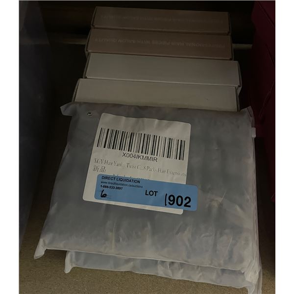 6 pc -Hair extension kits